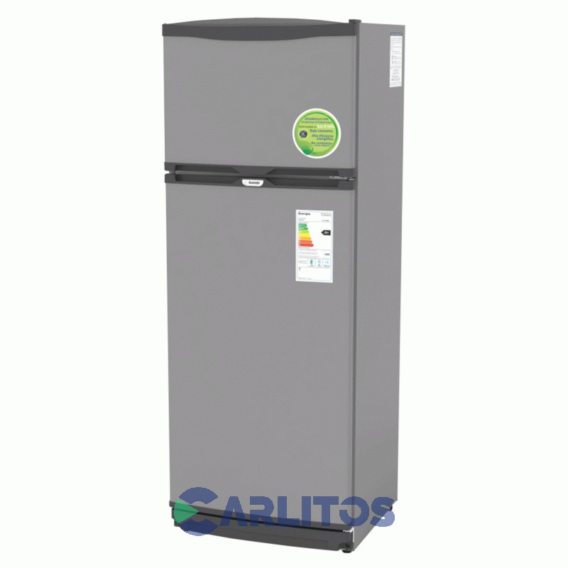 Heladera Con Freezer Bambi 328 Litros Plata 2f 1600pa