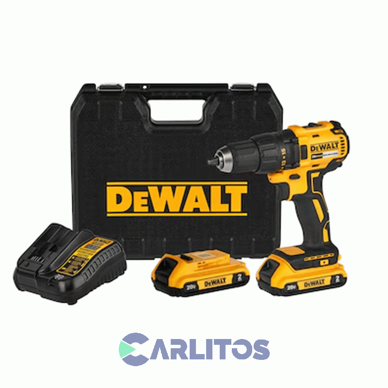 Taladro Atornillador Dewalt 13 Mm Inalambrico 20V Max VVR DCD7771D2