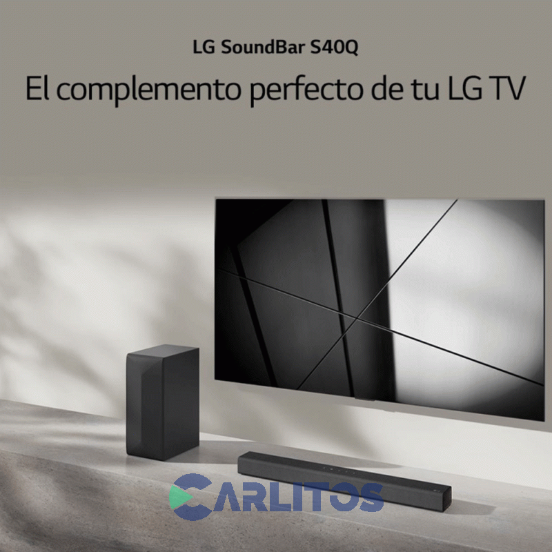 Barra De Sonido Lg Con Bluetooth S40Q