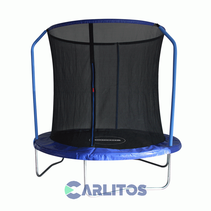 Cama Elástica Con Red De Seguridad 1.83 Mts