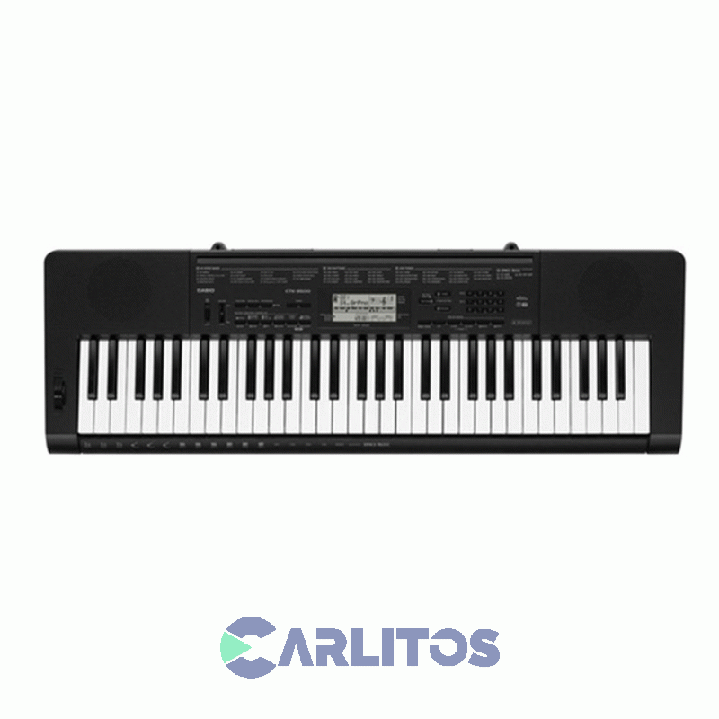 Teclado 61 Teclas Casio Iluminadas CTK3500