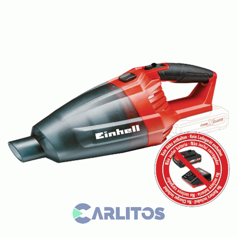 Aspiradora De Mano Sin Bolsa Einhell A Batería 18 Volts TE-VC 18 LI