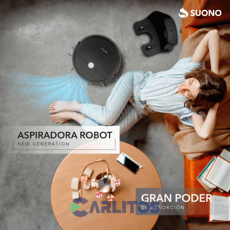 Aspiradora Robot Sin Bolsa Suono HOG0170