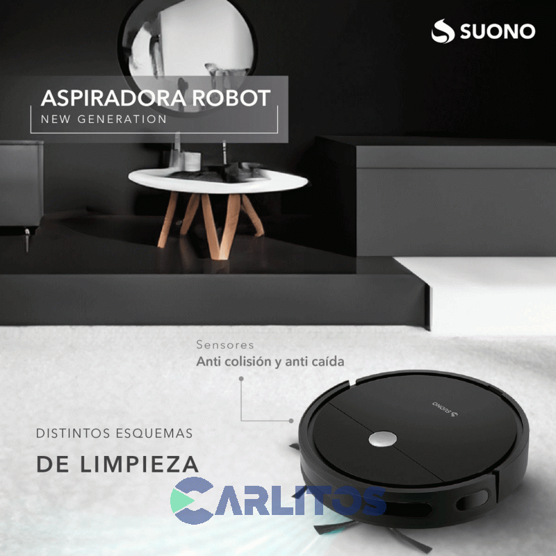 Aspiradora Robot Sin Bolsa Suono HOG0170