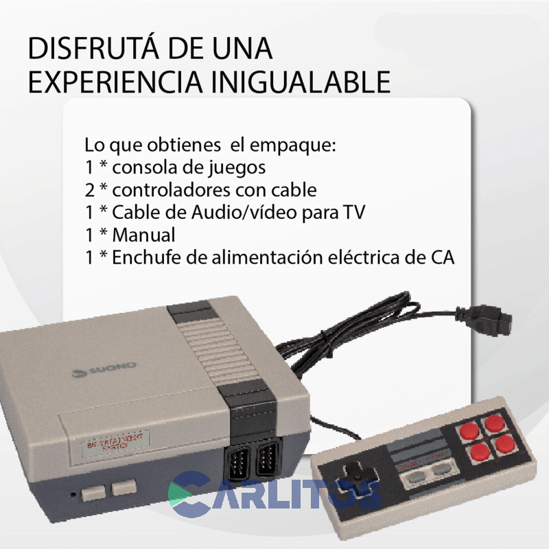 Conosola De Videojuegos Retro Suono GAM0111