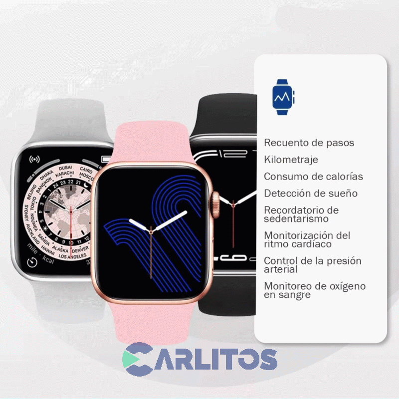 Reloj Inteligente Suono T900 Negro ACC0084