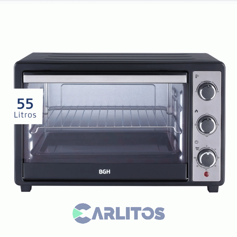 Horno Eléctrico Bgh 55 Litros Duo BHE55M23N