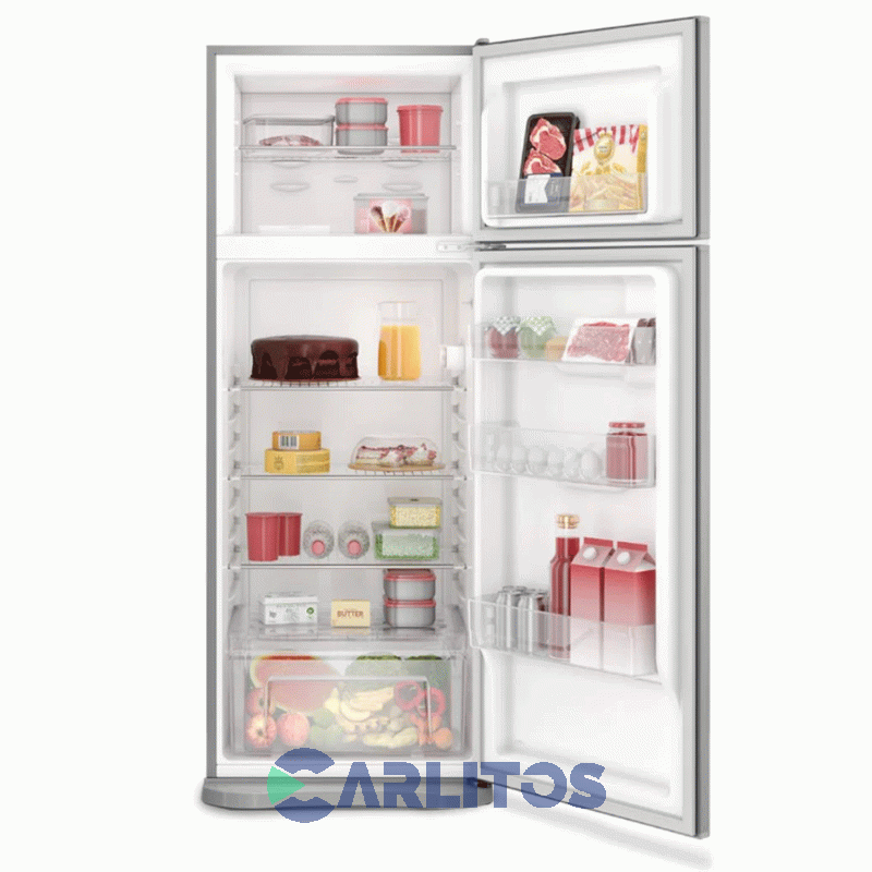 Heladera Con Freezer Gafa 290 Litros Plata Hgf358afp