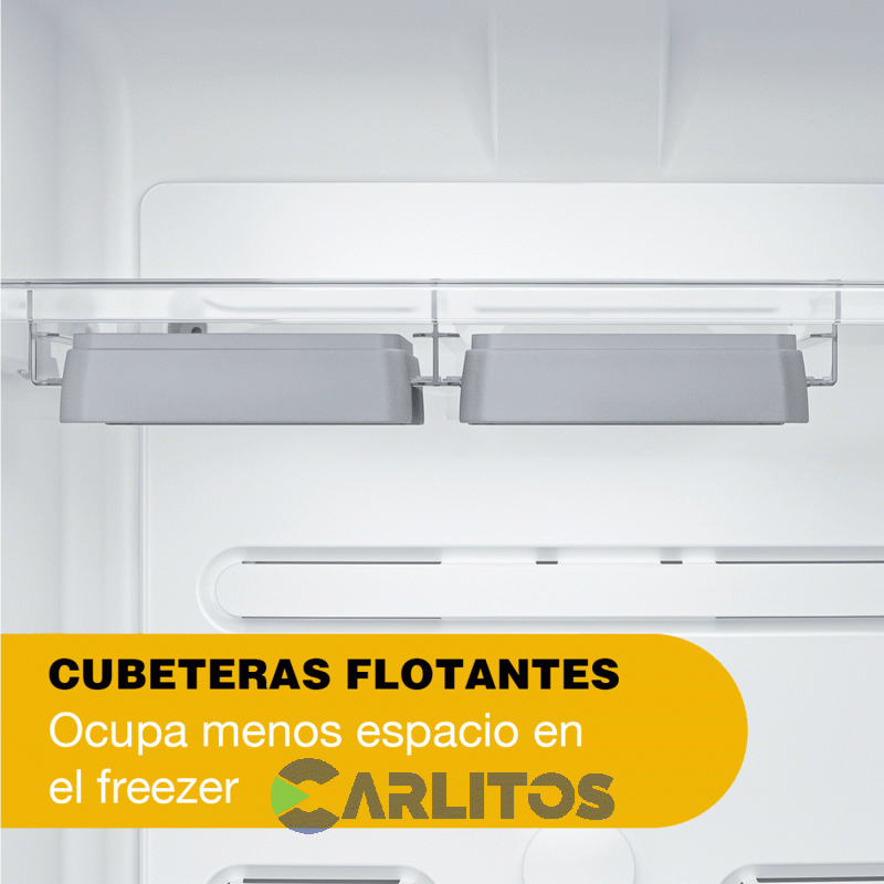 Heladera No Frost Whirlpool Inverter 386 Litros Acero Inoxidable Wrm42kk