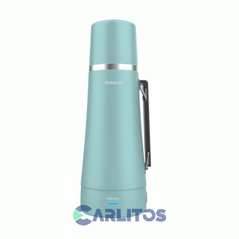 Termo De Mate Peabody Eléctrico 1 Litro pe-eta1001c Celeste