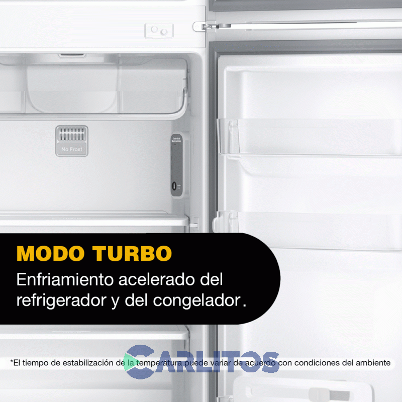 Heladera No Frost Whirlpool 361 Litros Blanca Wrm39cb