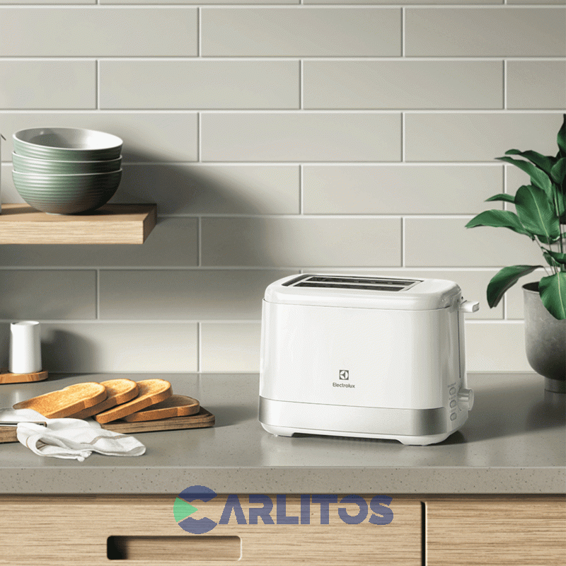 Tostadora Eléctrica  Electrolux Blanca Ets11