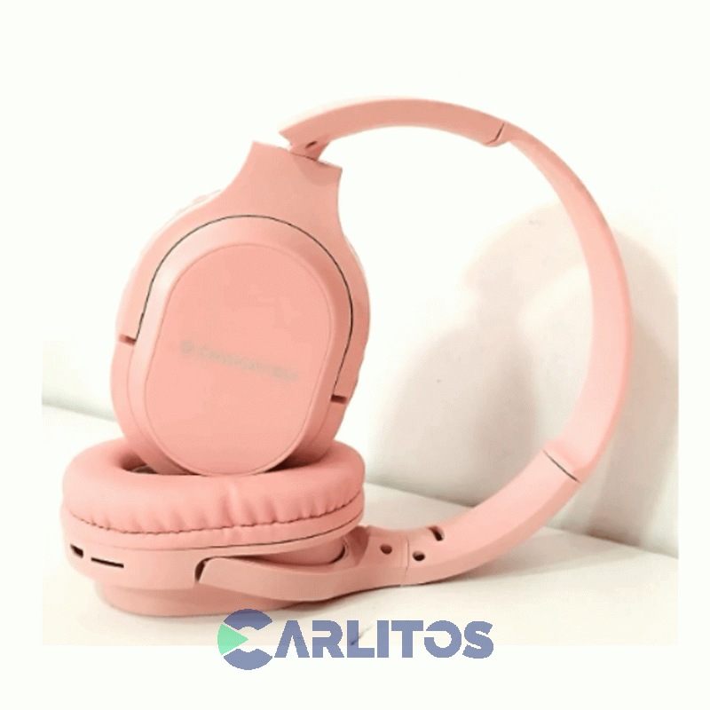 Auricular Vincha Con Bluetooth Tarjeta Tf Daihatsu D-au308/pk Rosa