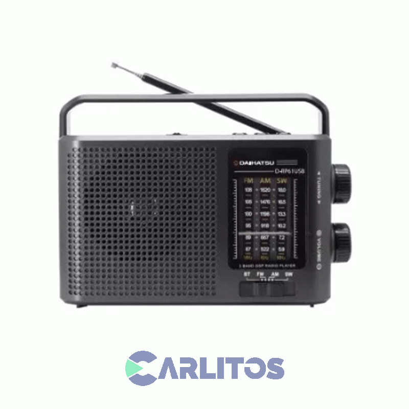 Radio Portátil Daihatsu Am/Fm Analógica D-rp61