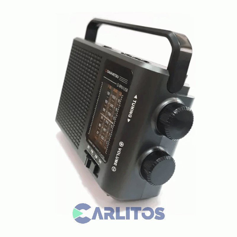 Radio Portátil Daihatsu Am/Fm Analógica D-rp61