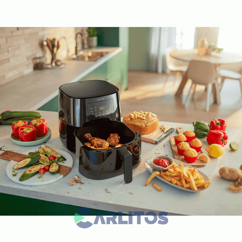 Freidora De Aire Viva Collection Philips Airfryer Digital Hd9280/90