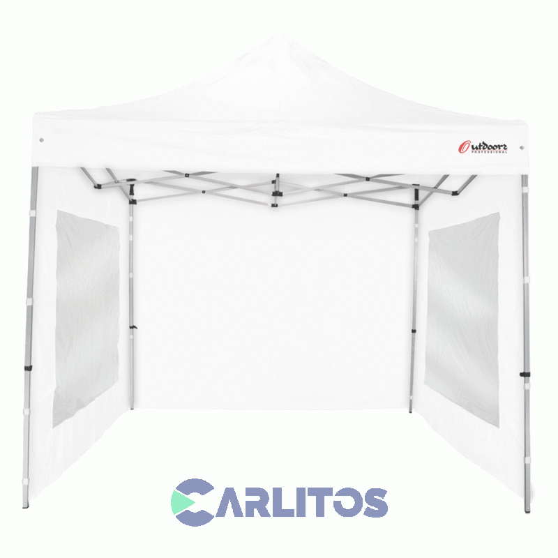 Gazebo Ipanema Outdoors 3 X 3 De Aluminio Con Ventana  Blanco