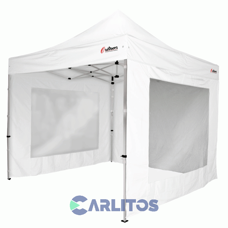 Gazebo Ipanema Outdoors 3 X 3 De Aluminio Con Ventana  Blanco