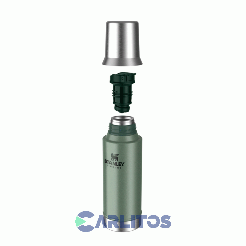 Termo De Mate Legendario Stanley System Classic 0.8 Litros Verde