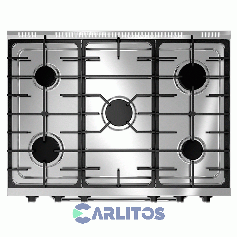 Cocina A Gas Industrial Morelli 82 Cm Acero Inoxidable 16069