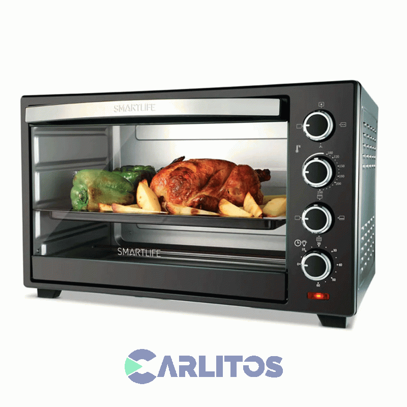 Horno Electrico Smartlife Grill Conveccion 70 Litros Sl-Tor070pn