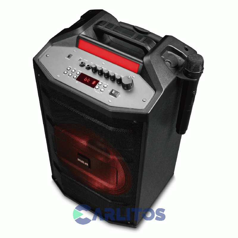 Parlante Torre Rca Con Bluetooth Y Bateria 2100 Watts Pmpo Party8