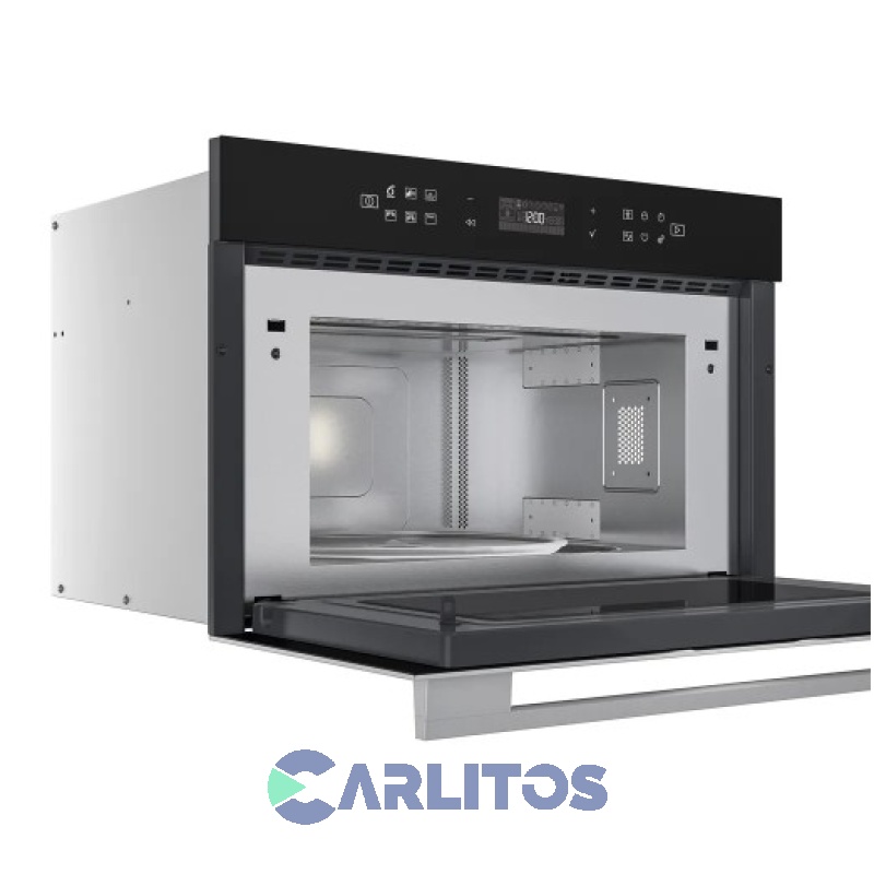 Microondas Empotrable Con Grill Whirlpool Digital 31 Litros Negro Wmo31ae