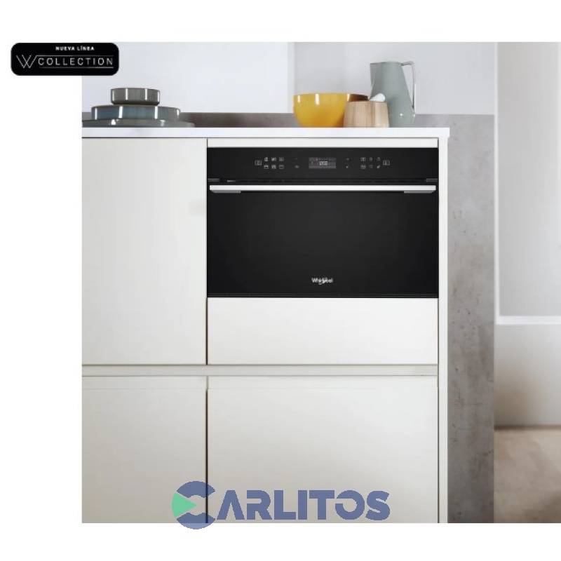 Microondas Empotrable Con Grill Whirlpool Digital 31 Litros Negro Wmo31ae