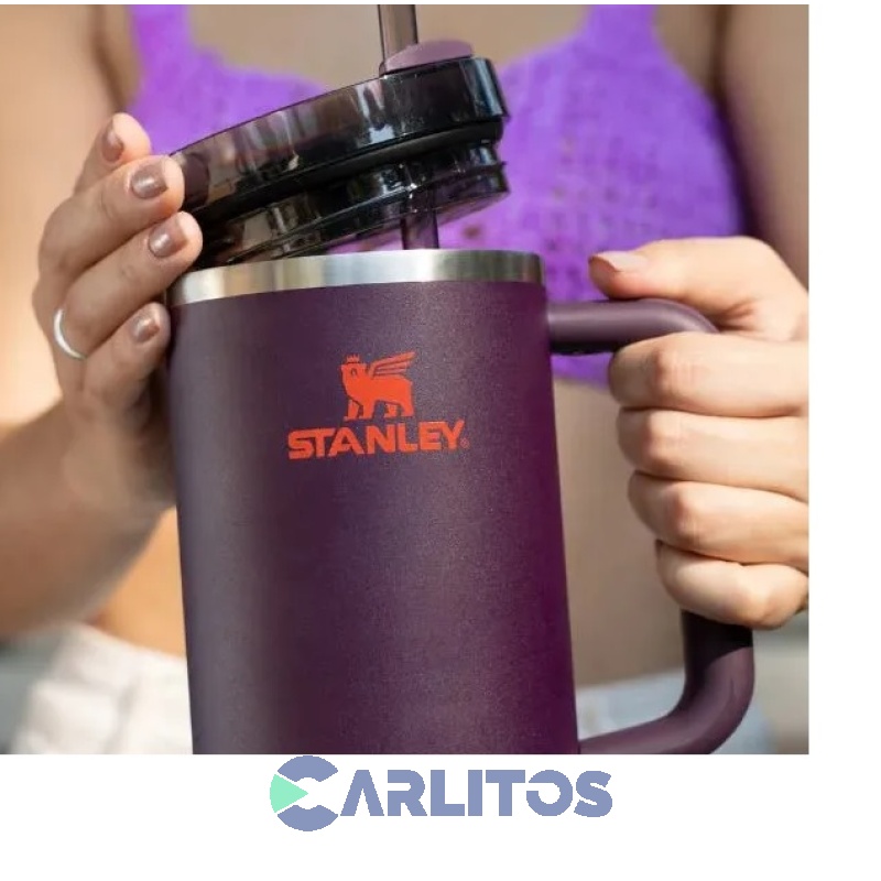 Vaso Stanley Quencher 2.0 Flowstate Tumbler 1.18Ml Plum 10-11824-247