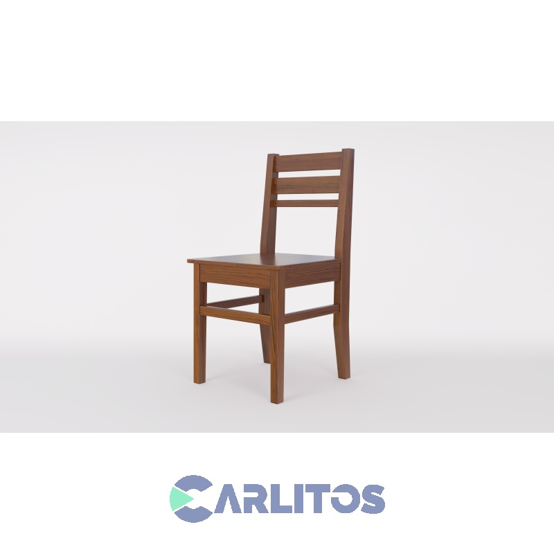 Silla Atlántico Asiento Madera Inmacol Castaño