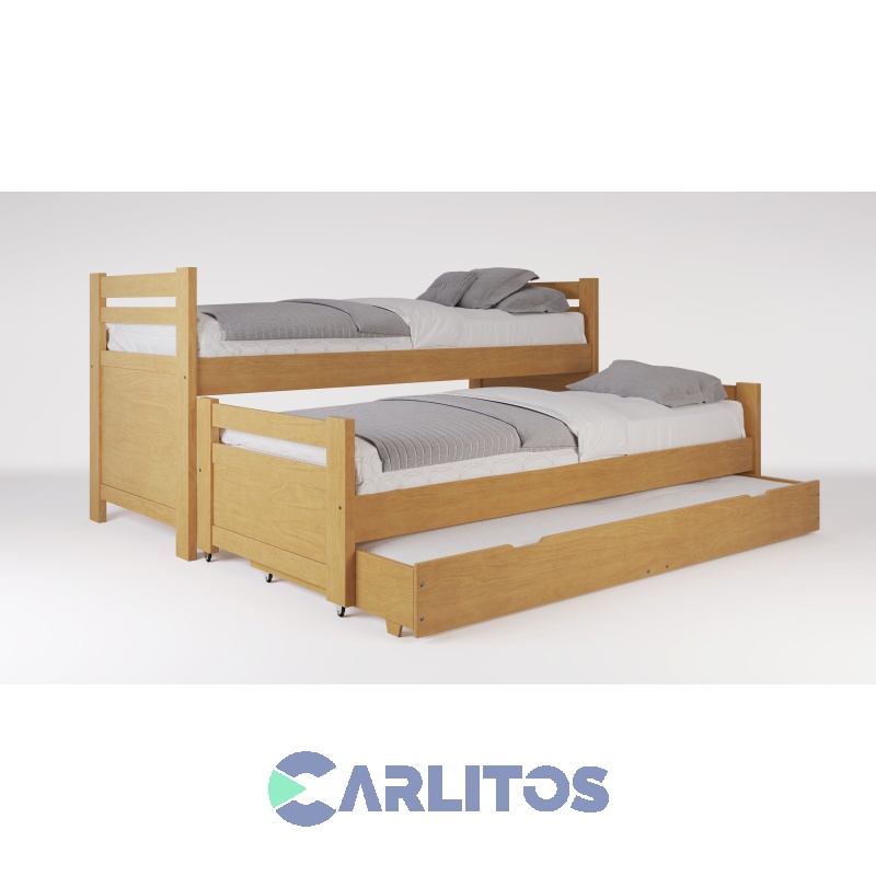 Cama Nido Triple Pacifico Inmacol Miel