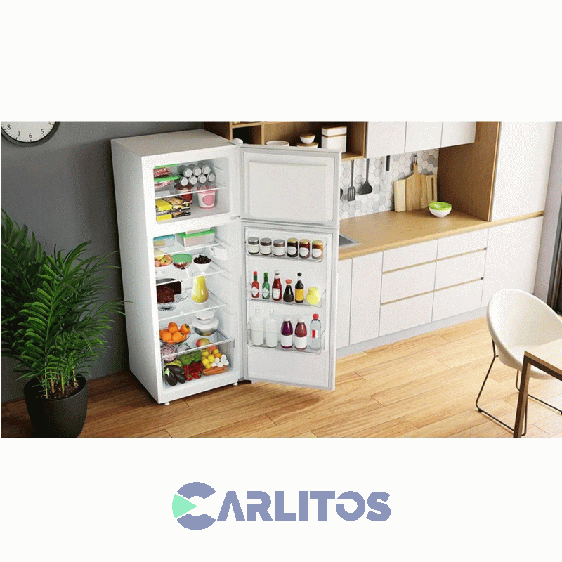 Heladera Con Freezer Eslabon De Lujo 326 Litros Blanca Erd34bbdna