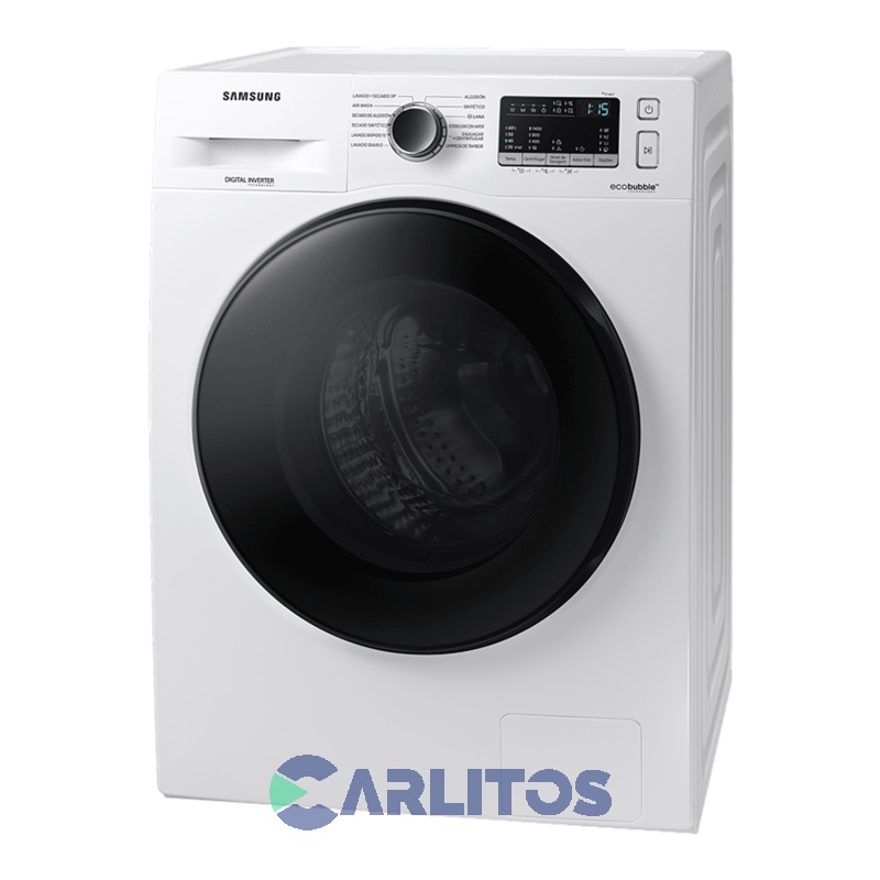 Lavasecarropa Samsung Inverter 9.5 KG - 1400 RPM Blanco Wd95a4453bwubg