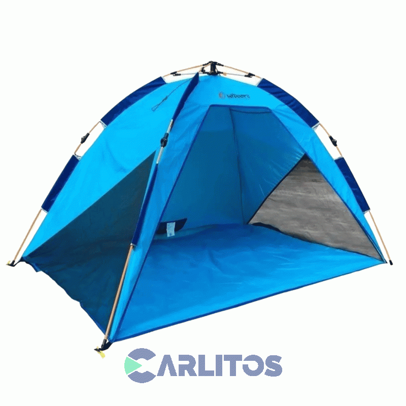 Carpa Iglú Playera Automática Outdoors 2.10 X 1.40 X 1.20 Mts Beach Cool