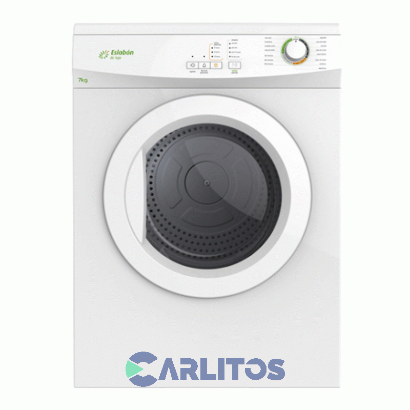 Secarropa Automático Eslabon De Lujo 7 KG Blanco Esr07ab