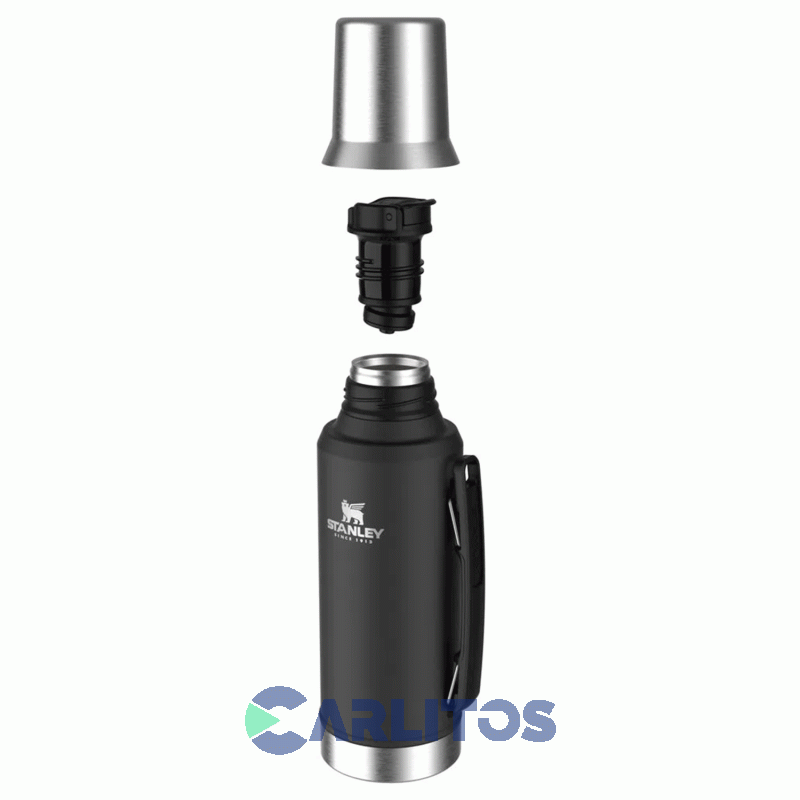 Termo De Mate Stanley Legendario System Classic 1.2 Litros Negro