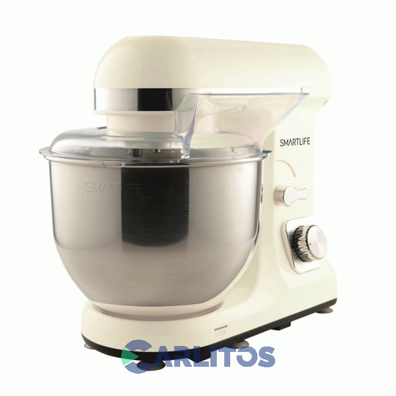 Batidora De Pie Planetaria Smartlife 1000 Watts Sl-sb0037i Marfil