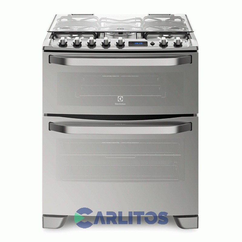 Cocina A Gas Electrolux 76 CM Acero Inoxidable Multigas 76dxr