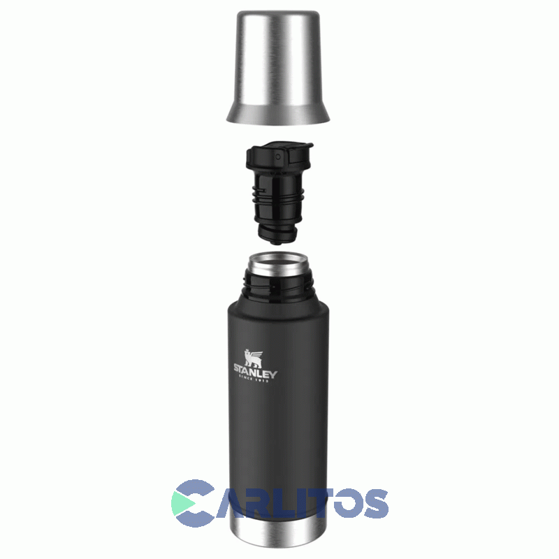 Termo De Mate Stanley Legendario System Classic 0.8 Litros Negro