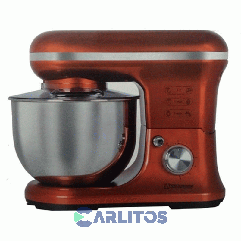 Batidora De Pie Planetaria Steel Home 1200 Watts Sh-br1200r Roja